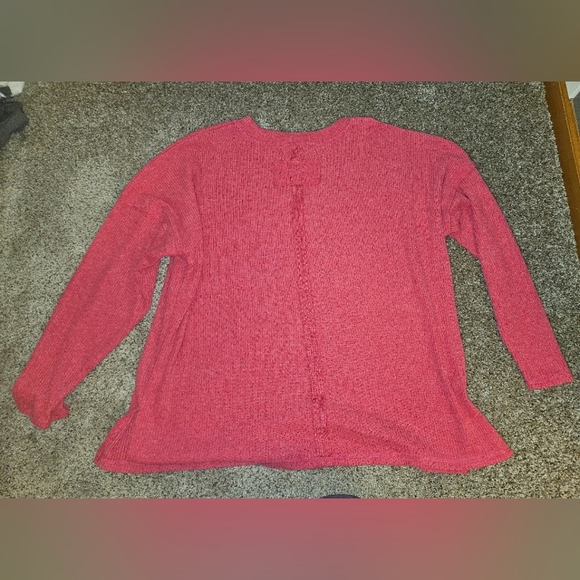 Zenana Outfitters Pink Sweater - Picture 3 of 8